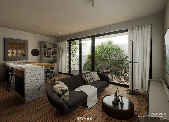 Wohnzimmer - Visualisierung