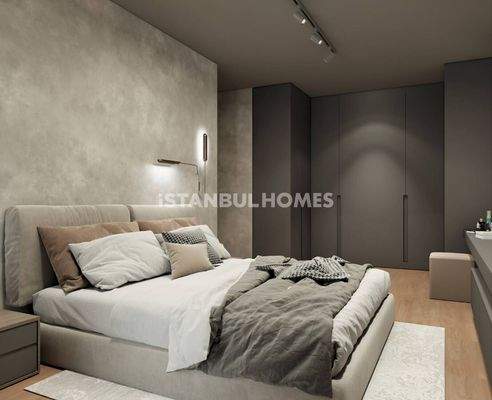 Apartments in a Complex near Bagdat Avenue in Istanbul Kadikoy