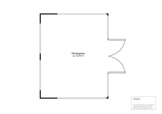 Grundriss Wintergarten