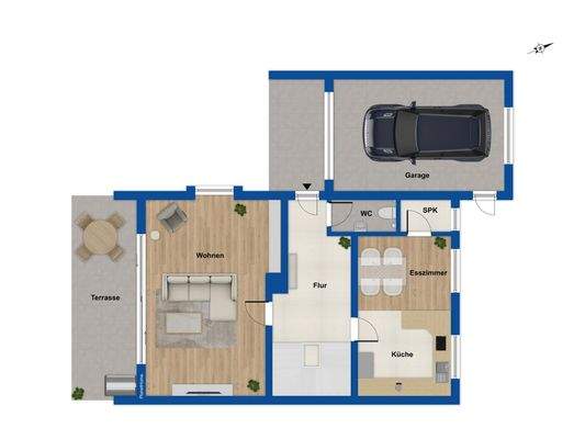 Grundriss Erdgeschoss