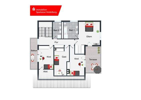 Grundriss Obergeschoss