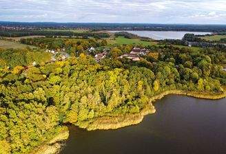 Luftaufnahme von links