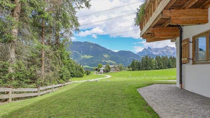 KITZIMMO-Freizeitwohnsitz in Ruhelage mit traumhaftem Ausblick kaufen - Immobilien Fieberbrunn.