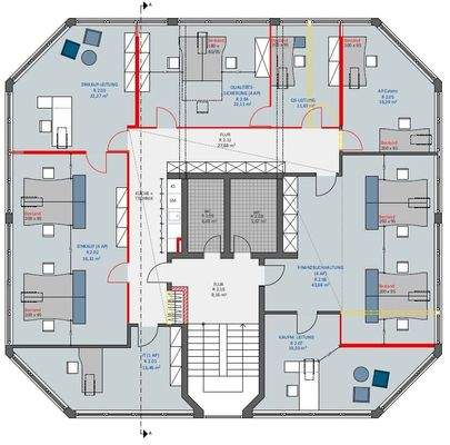 Grund 1. Obergeschoss