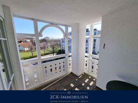 Balkon mit Weitsicht