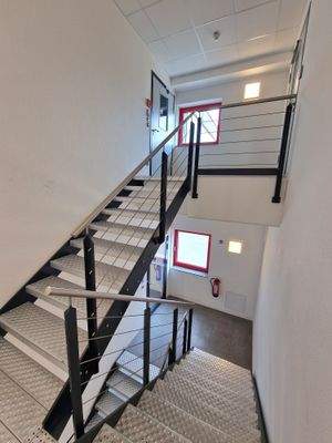 Treppenanlage im Bürotrakt