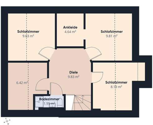 S&P | Grundriss Dachgeschoss