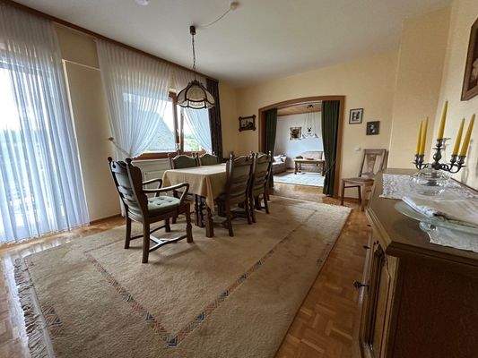 Esszimmer im Erdgeschoss