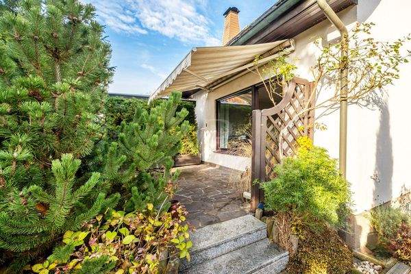 vom Garten zur Terrasse