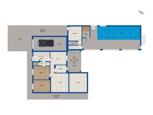 Grundriss Untergeschoss