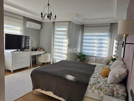 Fully Furnished Flat 530 Meters from the Beach in Alanya Antalya