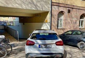 Zufahrt zur Tiefgarage