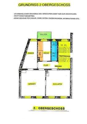 6 Grundriss 2.Obergeschoss Keine Gewähr