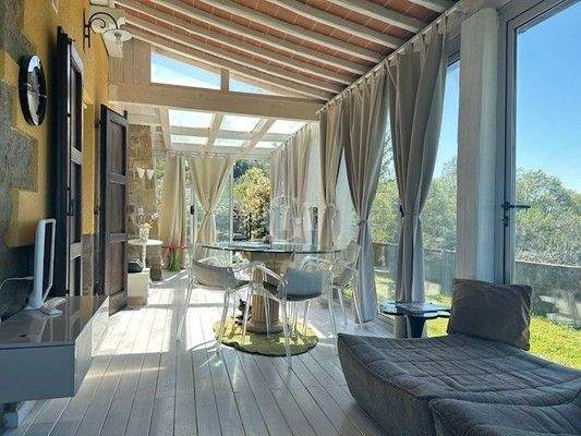 Veranda mit Aussicht