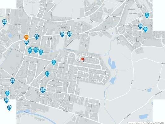 Geolyzer Kartenausschnitt
