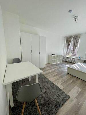 Sanierter Wohn-Schlafraum