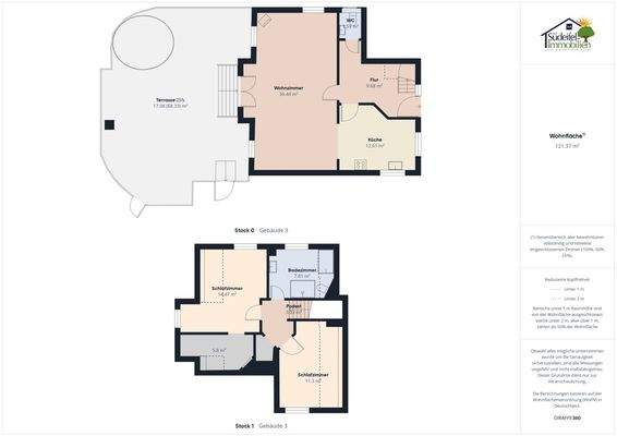 Grundrisse Haupthaus