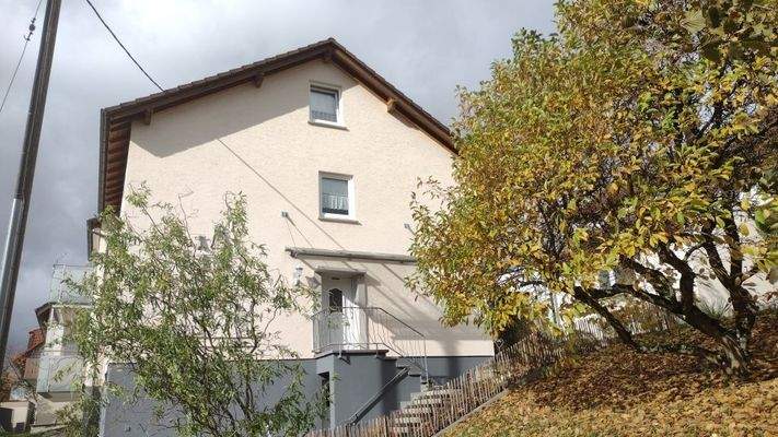 die seitliche Ansicht