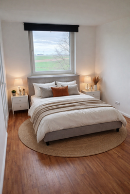 Schlafzimmer - virtually staged