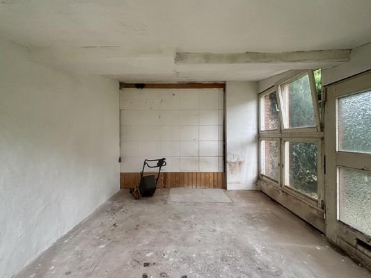 Schuppenanbau