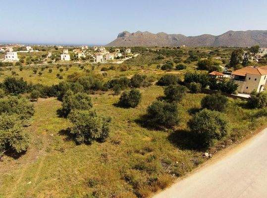 Kreta, Chorafakia: Olivenbäume und Meerblick - in der Nähe von Stränden