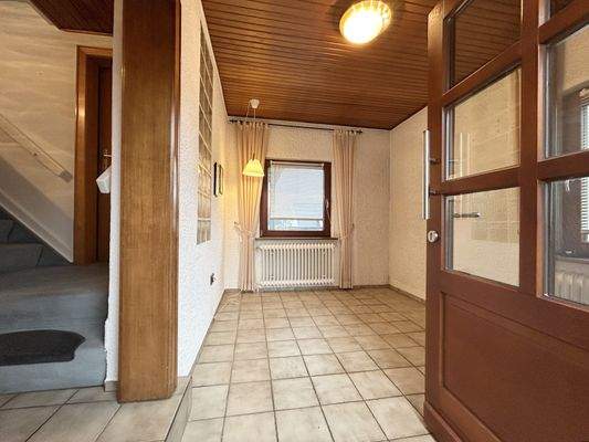 Entrée im kleinen Anbau