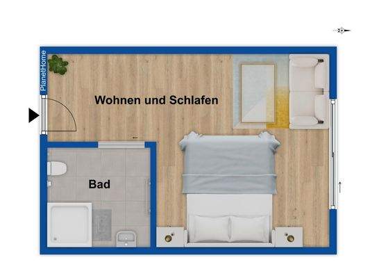 Grundriss 1. Obergeschoss