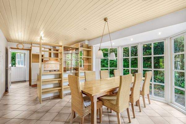 Weitere Ansicht des Essbereichs