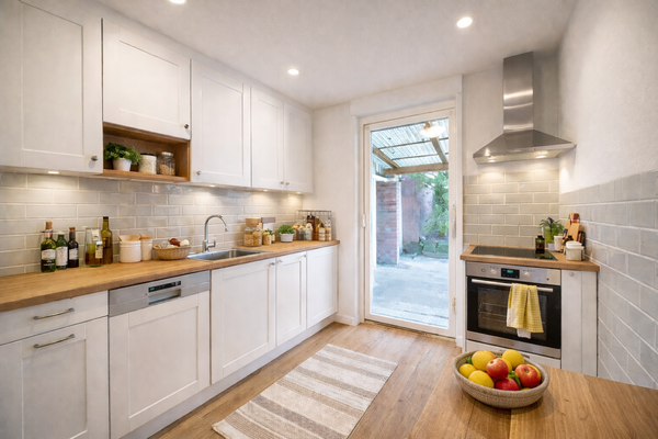 KI-generiertes Beispielbild Küche EG