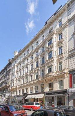 Ansicht der respräsentativen Fassade