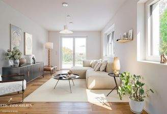 Wohnbereich Beispiel Homestaging-Visualisierung