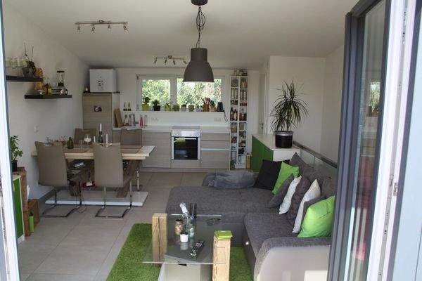 Blick ins Wohnzimmer