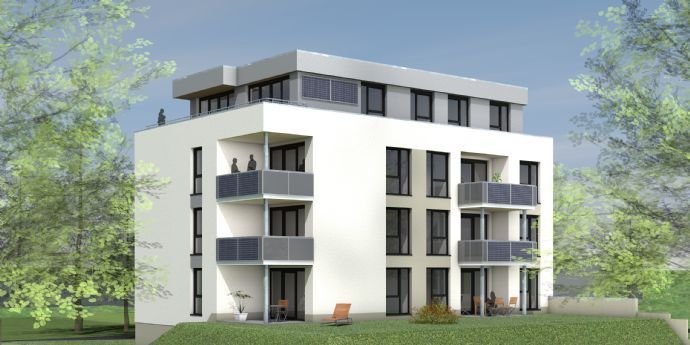 Moderne  KfW 55 EE+ Penthouse Wohnung in Mülsen - OT Thurm
