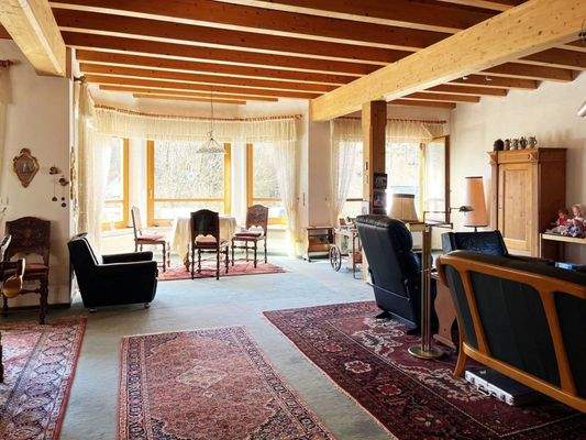 Einfamilienhaus - Blick ins Wohnzimmer