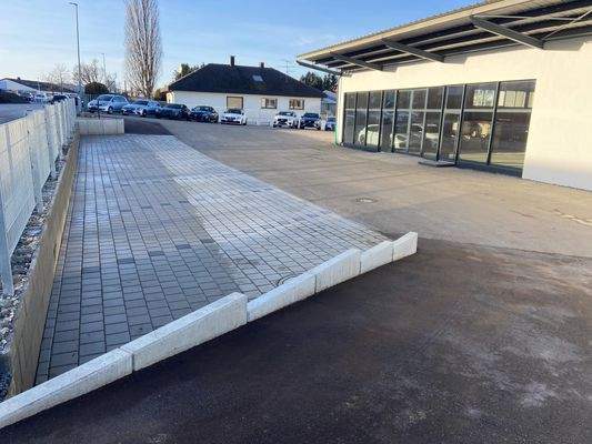 Außenbereich Stellplätze