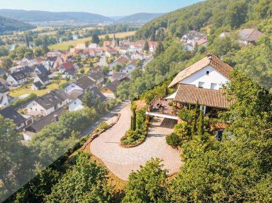 Auffahrt und Weitblick