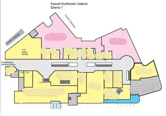 Grundriss Kaisergarden