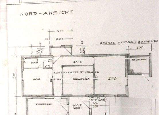 Grundriss bemaßt mit Büro_bzw_Kinderzimmer
