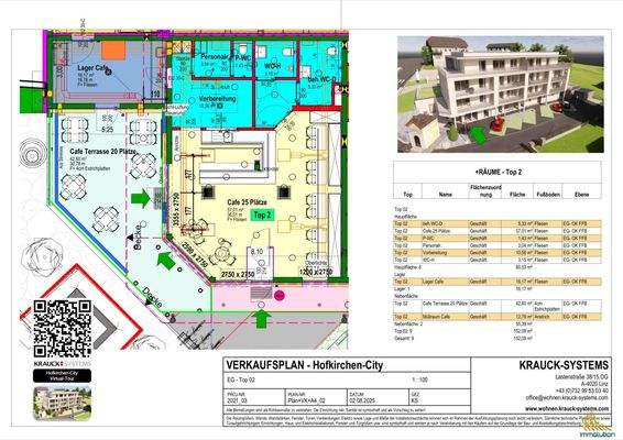 Verkaufsplan TOP 02 EG