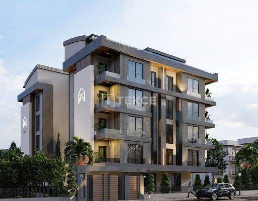 Beachside Apartments in a Complex with Pool in Antalya Konyaaltı