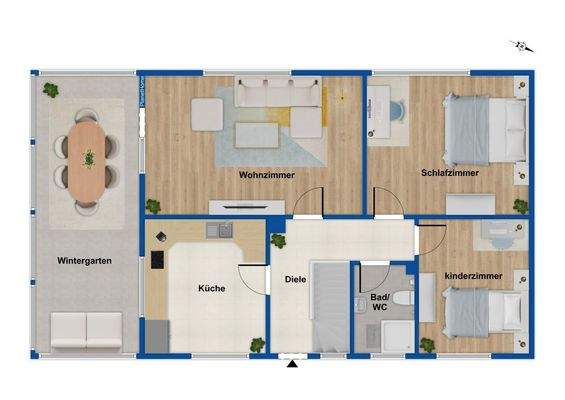 Grundriss Erdgeschoss