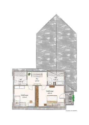 Familien-Zuhause: Grundriss Obergeschoss