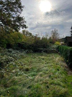 hinterer Teil der Grundstücks