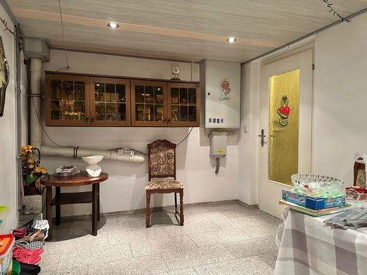 Partyraum im Souterrain