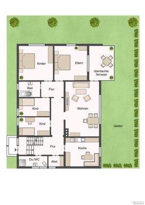 Grundriss Erdgeschoss