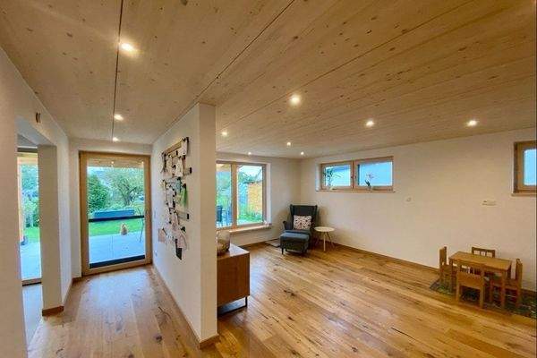 Erdgeschoss: Wohnen-Essen Neubau