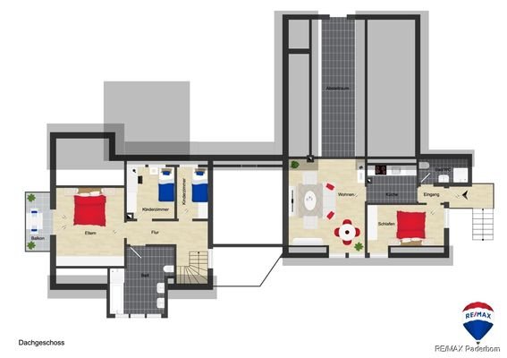 Grundriss Dachgeschoss