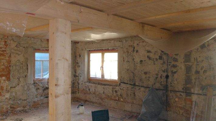 Wohnzimmer/Küche Erdgeschoss