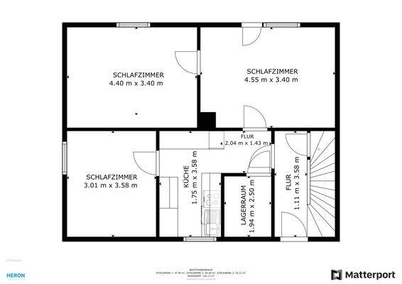 Grundriss Erdgeschoss links