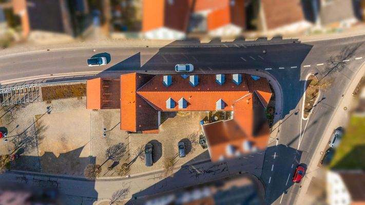 Vogelperspektive Umgebung